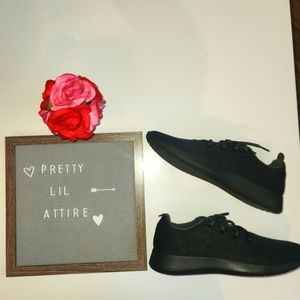 Brand New! Allbirds Men's Black Wool Runners Shoes Size 12